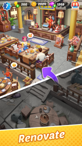 اسکرین شات 2 بازی Gossip Street: Merge & Story