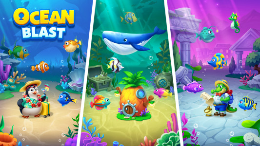 اسکرین شات 4 بازی Ocean Blast