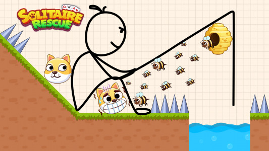 اسکرین شات بازی Solitaire Rescue 8