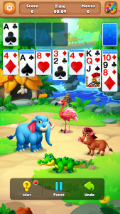 اسکرین شات بازی Solitaire Rescue 5