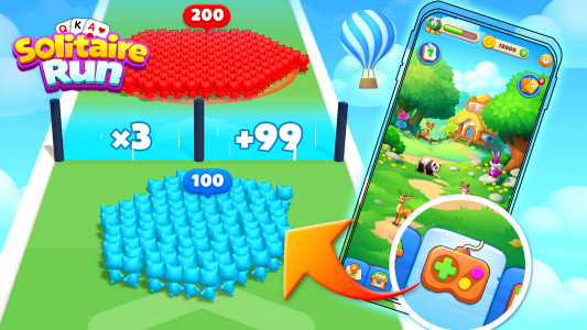اسکرین شات 6 بازی Solitaire Run