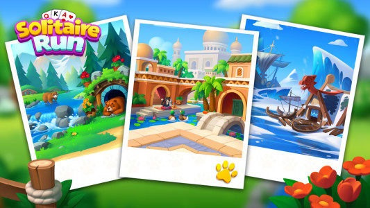 اسکرین شات 8 بازی Solitaire Run
