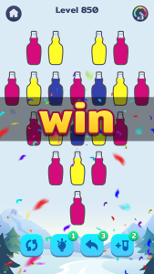 اسکرین شات 5 بازی Water Sort - Color Puzzle