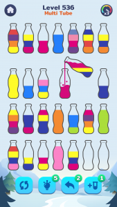 اسکرین شات 2 بازی Water Sort - Color Puzzle