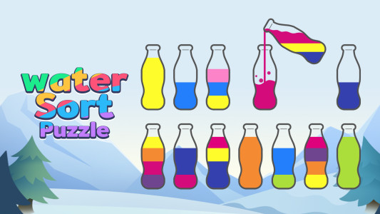 اسکرین شات 6 بازی Water Sort - Color Puzzle