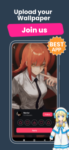 اسکرین شات 4 برنامه +9000000 Anime Live Wallpapers