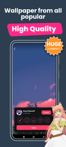 اسکرین شات 6 برنامه +9000000 Anime Live Wallpapers