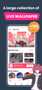 اسکرین شات برنامه +9000000 Anime Live Wallpapers 2