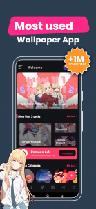 اسکرین شات برنامه +9000000 Anime Live Wallpapers 3