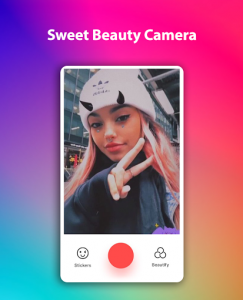 اسکرین شات برنامه Sweet Beauty Camera 8