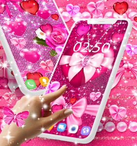 اسکرین شات 3 برنامه Wallpapers for girls