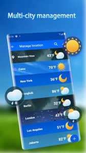 اسکرین شات 3 برنامه Local Weather Alerts - Widget
