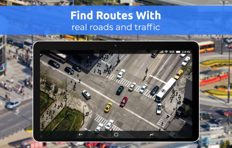 اسکرین شات 5 برنامه Live Earth Map HD - Live Cam