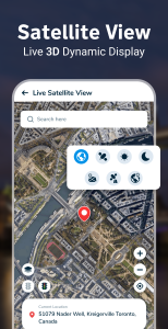 اسکرین شات 7 برنامه Live Earth Map HD - Live Cam