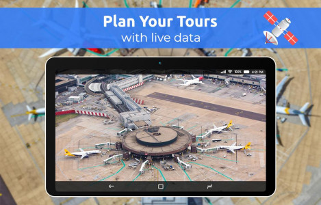 اسکرین شات 2 برنامه Live Earth Map HD - Live Cam