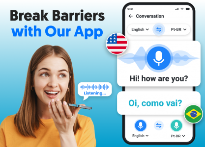 اسکرین شات 6 برنامه Speak & Translate All Language