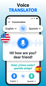 اسکرین شات 1 برنامه Speak & Translate All Language