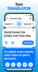 اسکرین شات 3 برنامه Speak & Translate All Language