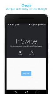 اسکرین شات برنامه Panorama for Instagram: InSwipe 1