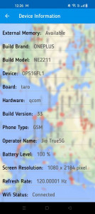 اسکرین شات برنامه Live Location, GPS Coordinates 5