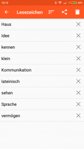 اسکرین شات برنامه German Dictionary Offline 7