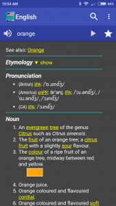 اسکرین شات برنامه English Dictionary - Offline 1
