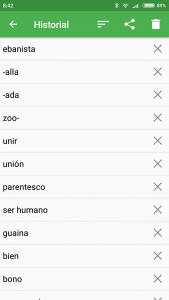 اسکرین شات برنامه Spanish Dictionary - Offline 4