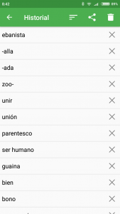 اسکرین شات 4 برنامه Spanish Dictionary - Offline
