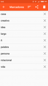 اسکرین شات 6 برنامه Spanish Dictionary - Offline