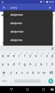 اسکرین شات 5 برنامه Spanish Dictionary - Offline
