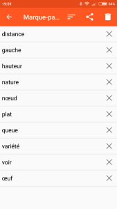 اسکرین شات 4 برنامه French Dictionary - Offline