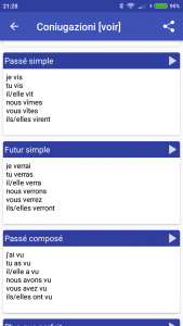 اسکرین شات برنامه French Dictionary - Offline 3