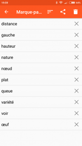 اسکرین شات 4 برنامه French Dictionary - Offline
