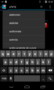 اسکرین شات برنامه French Dictionary - Offline 7