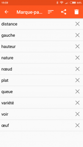 اسکرین شات برنامه French Dictionary - Offline 4