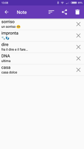 اسکرین شات 4 برنامه Italian Dictionary - Offline