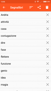 اسکرین شات 6 برنامه Italian Dictionary - Offline