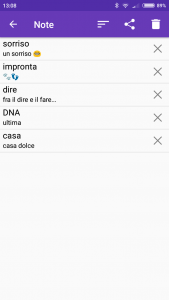 اسکرین شات برنامه Italian Dictionary - Offline 5