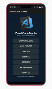 اسکرین شات برنامه Visual Code Mobile - Websites  2