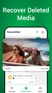 اسکرین شات 2 برنامه Recover Deleted Messages
