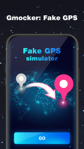 اسکرین شات برنامه Gmocker - Fake GPS Spoof 1