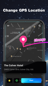 اسکرین شات 2 برنامه Gmocker: Fake GPS Location