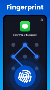 اسکرین شات برنامه App lock - Fingerprint,Applock 4