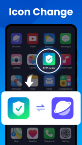 اسکرین شات برنامه App lock - Fingerprint,Applock 8