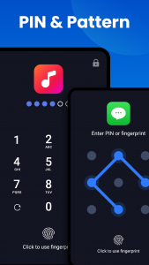 اسکرین شات برنامه App lock - Fingerprint,Applock 5