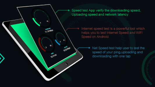 اسکرین شات برنامه internet speed meter, net speed meter 3