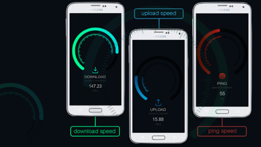 اسکرین شات برنامه internet speed meter, net speed meter 4