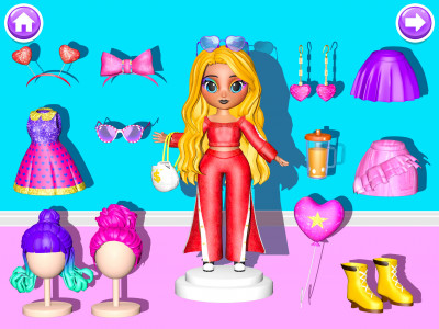 اسکرین شات بازی Surprise Doll: Dress Up Games 4