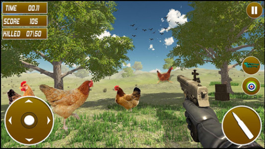 اسکرین شات بازی Chicken Hunter 2020: The Hen hunting store 8