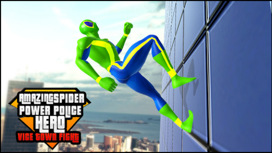 اسکرین شات برنامه Amazing Spider Power Police Hero: Vice Town Fight 1